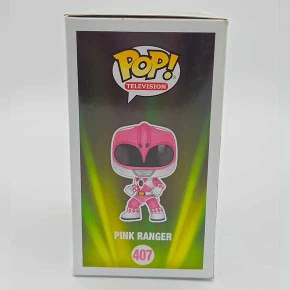 Funko POP! Power Rangers Pink Ranger #407 Vinyl Figure - Picture 6 of 7